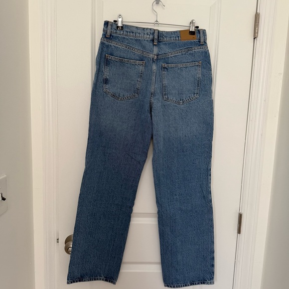 ZARA HIGH RISE Z1975 SLIM FIT JEANS - Picture 4 of 9